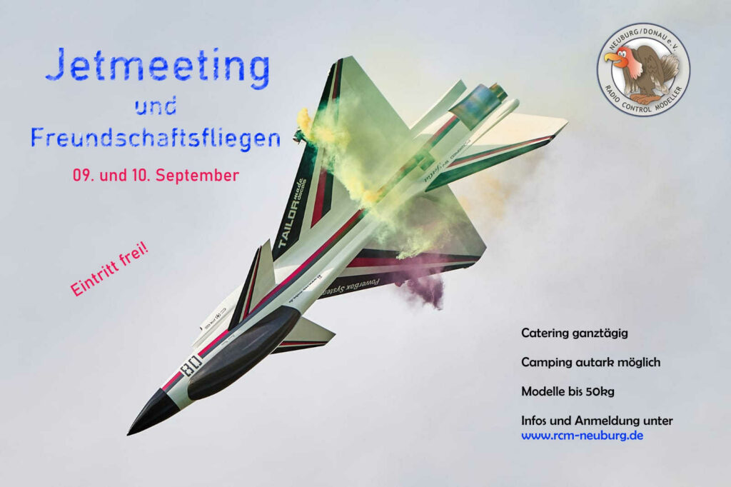 Flyer Jet-Meeting 2023 in Neuburg an der Donau